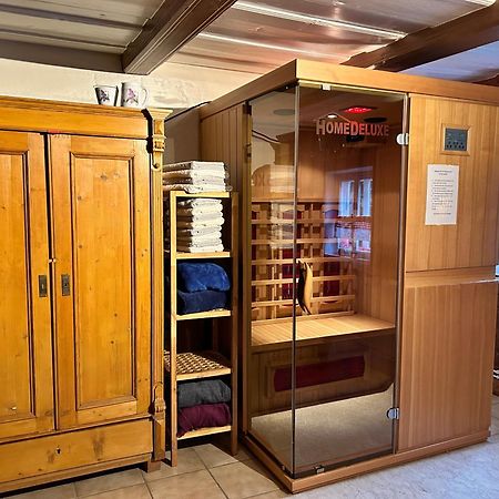 Rustikales Studio-Apartment Blockstube Im Haus Selma Großschönau Eksteriør billede